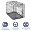 Single Door iCrate Metal Dog Crate, 30"