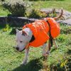 Dog Coats Small, Waterproof ,Warm Outfit Clothes Dog Jackets Small,Adjustable Drawstring Warm And Cozy Dog Sport Vest-(orange, size XL))