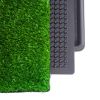 Puppy Dog Pet Potty Training Pee Grass Pad Mat House Toilet Indoor