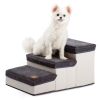 dropship 3 Tiers Foldable Dog Stairs,Pet Steps for Small to Medium Dogs,Dog Ladder Storage Stepper for Bed Sofa Couch
dropship 3 Tiers Foldable Dog St