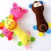 Pet Plush Toy For Dog & Cat; Funny Cartoon Plush Toys For Indoor Dogs; Interactive Dog Chew Toy