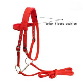 Pp Braid Shuiller Reins (Option: Red-Small Size)